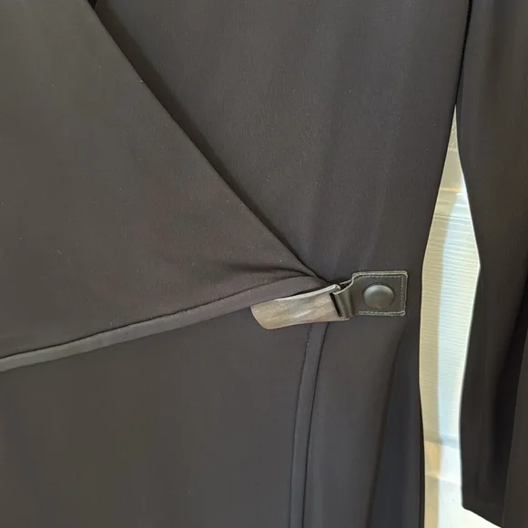 Giorgio Armani Black Long Sleeve Dress - Picture 3 of 4